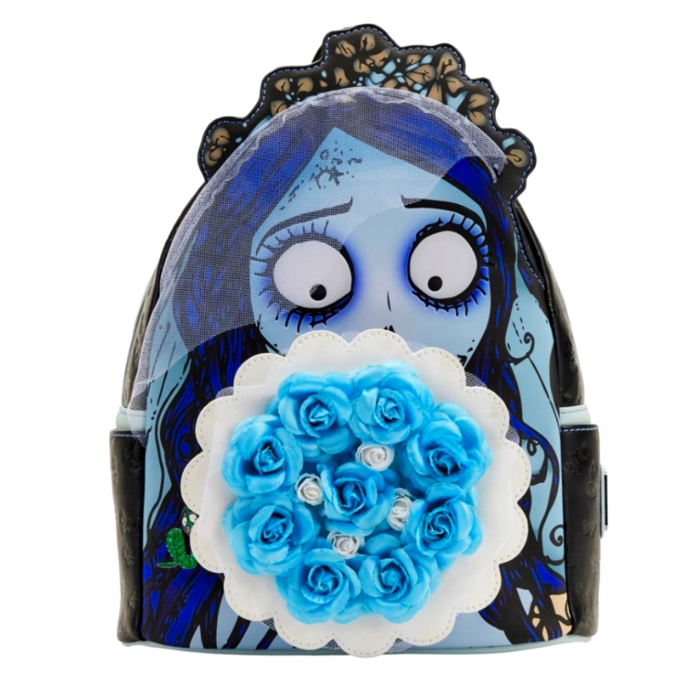 Loungefly Corpse Bride Emily‎ Bouquet Mini Backpack NWT